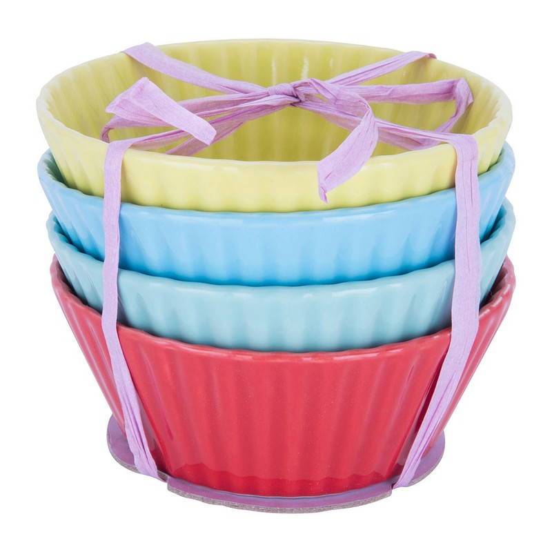 Schaaltje - 11 cm - set van 4
