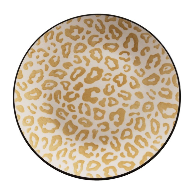 Gebaksbord safari - 19 cm 