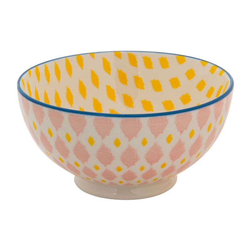 Schaaltje Nova - roze - 14 cm 