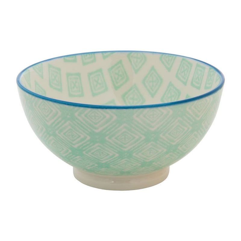 Schaaltje Nova - groen - 14 cm 
