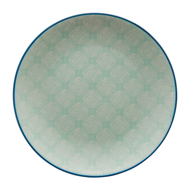 Ontbijtbord nova - groen - 20 cm