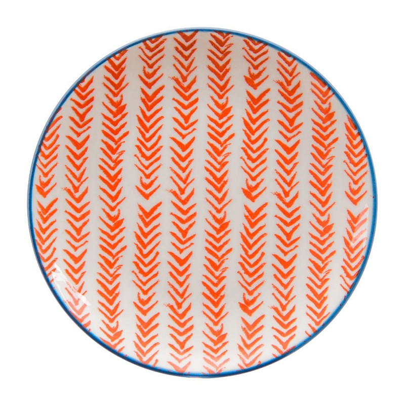 Gebaksbord Nova - 14 cm - rood