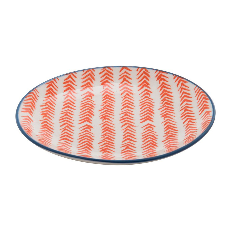 Gebaksbord Nova - 14 cm - rood