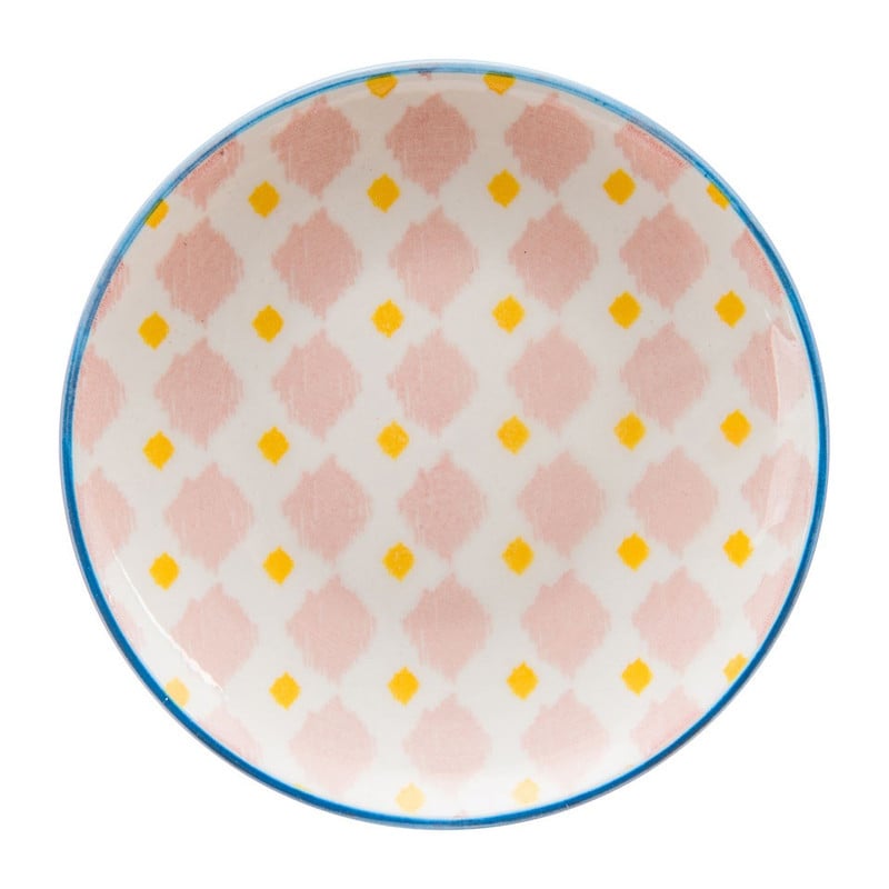 Petit four bordje Nova - roze - 10 cm