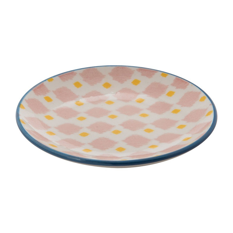 Petit four bordje Nova - roze - 10 cm