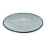 Petit four bordje Nova - blauw - 10 cm