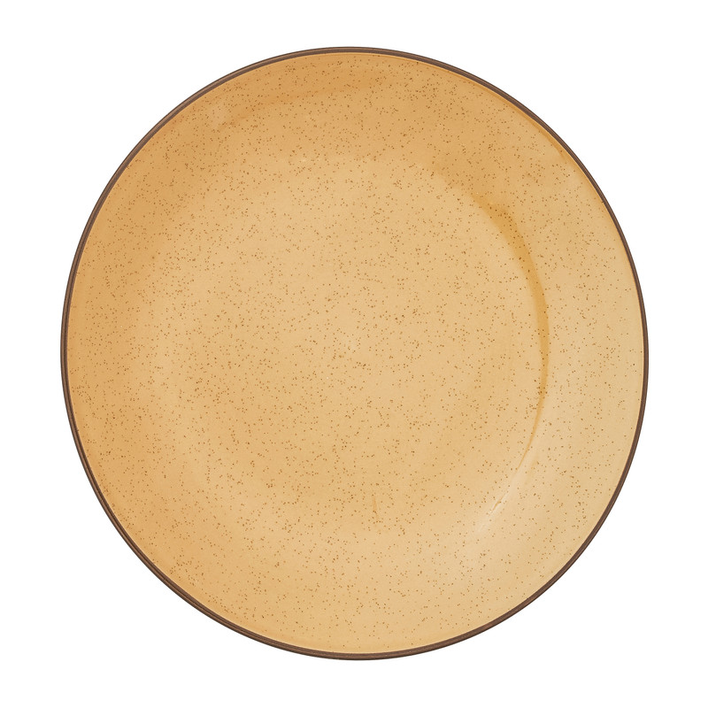 Ontbijtbord Emma - okergeel - ⌀21 cm
