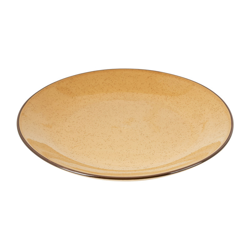 Ontbijtbord Emma - okergeel - ⌀21 cm