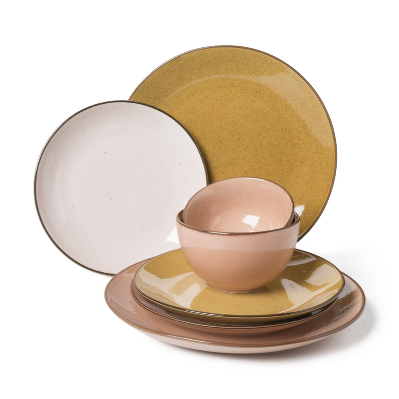 Dinerbord Emma - terra roze - ø26.5 cm