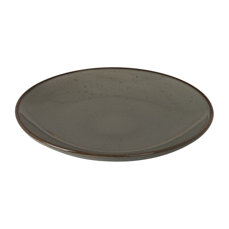 Ontbijtbord Emma - groen - ø21 cm