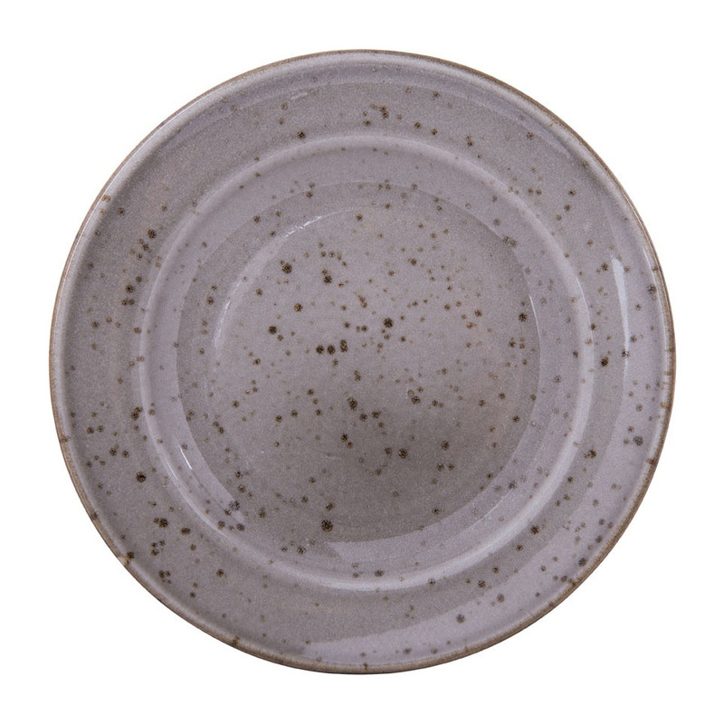 Gebaksbord Emilia - stone - 16 cm