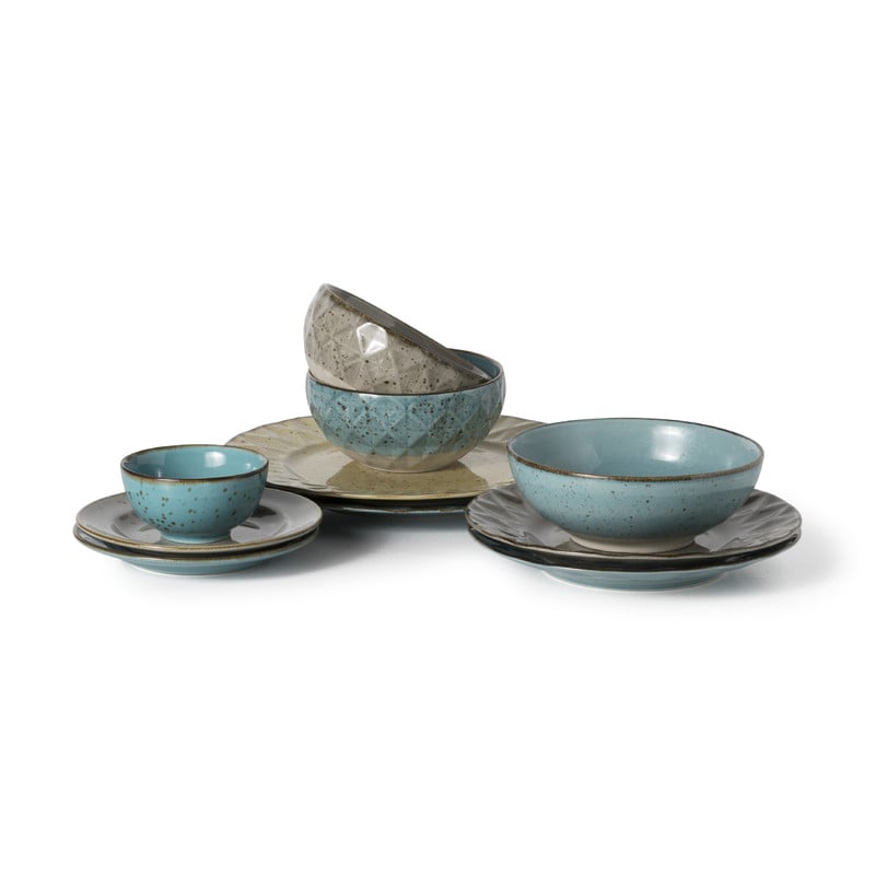 Schaal groot Emilia - water - 16,7 cm