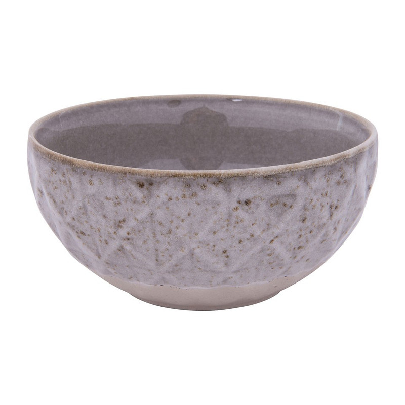 Schaal medium Emilia - stone - 14 cm