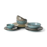 Schaal medium Emilia - stone - 14 cm