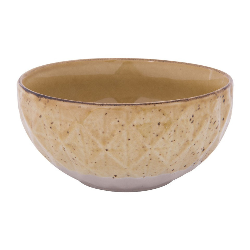Schaal medium Emilia - mustard - 14 cm