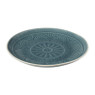 Dinerbord Yasmine - blauw - 25.5 cm