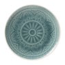 Ontbijtbord Yasmine - blauw - 21 cm