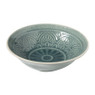 Schaal Yasmine - blauw - 18 cm