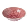 Schaal Yasmine - roze - 18 cm