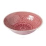 Schaal Yasmine - roze - 18 cm