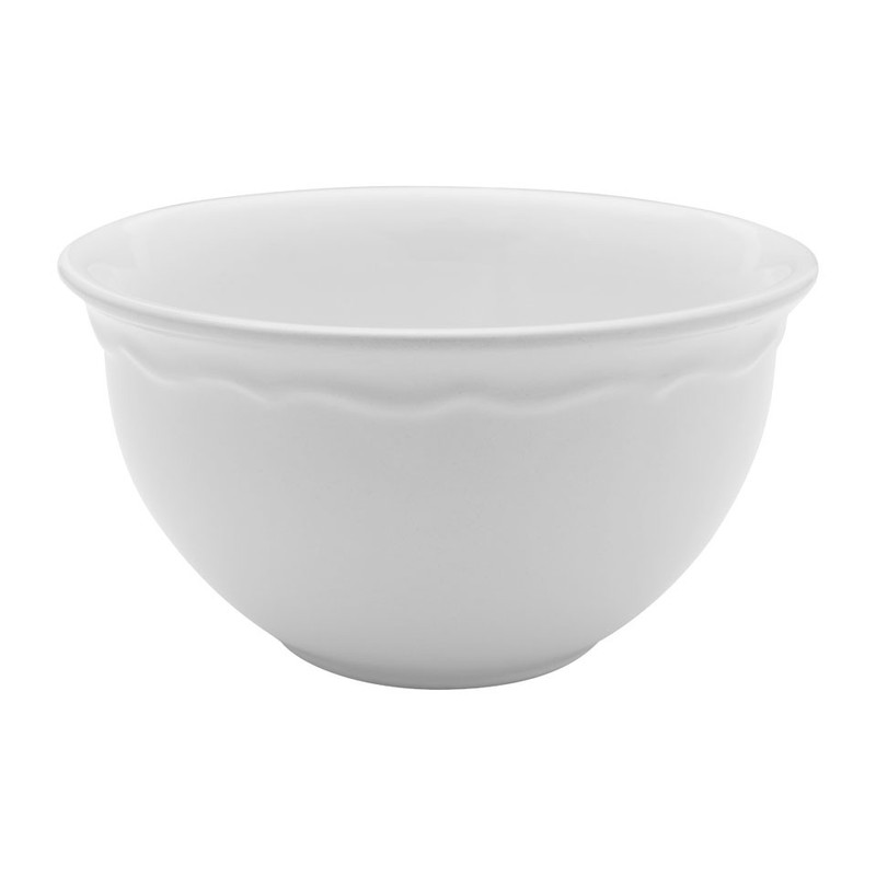Schaal Juliet - 14 cm - wit