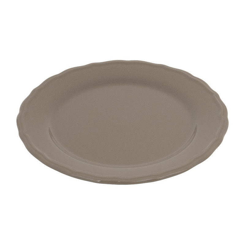 Ontbijtbord Juliet - 21 cm - grijs