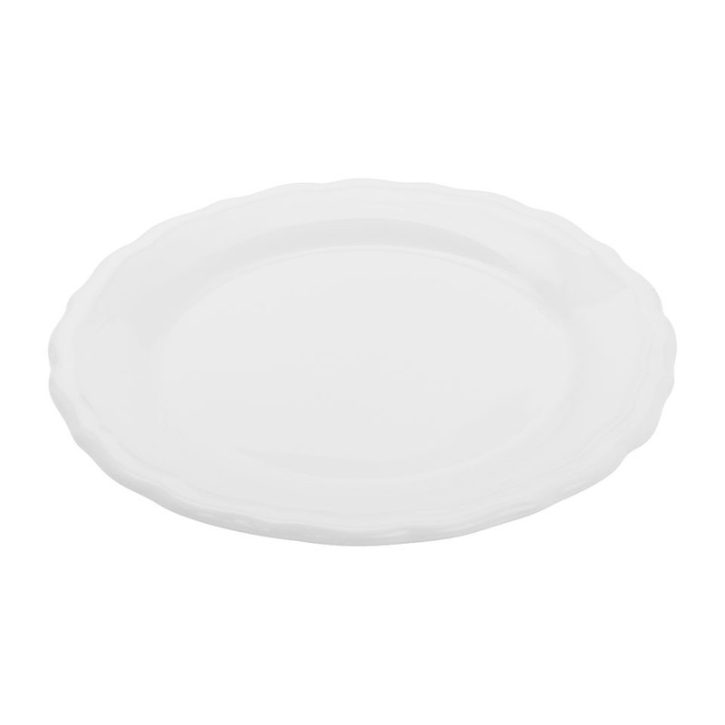 Gebaksbord Juliet - 17 cm - wit