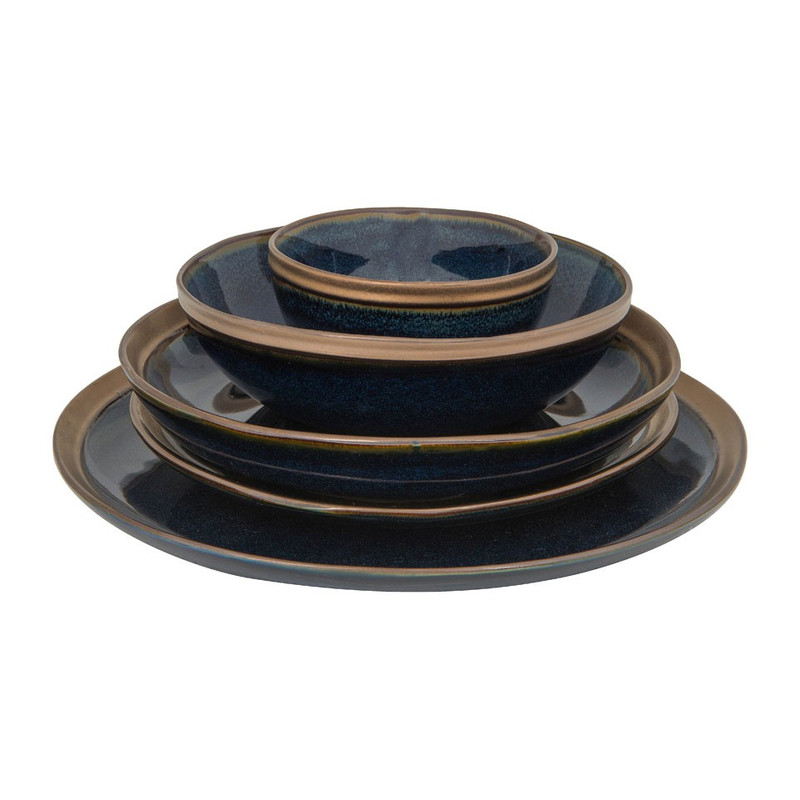 Pastabord   Ivy - 21.3 cm - blauw