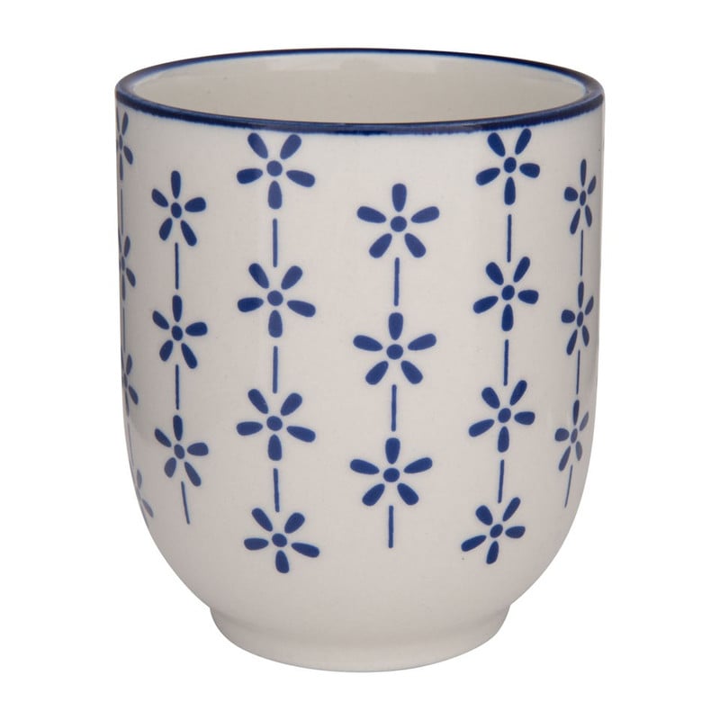 Beker Mediterranean Blue - bloem