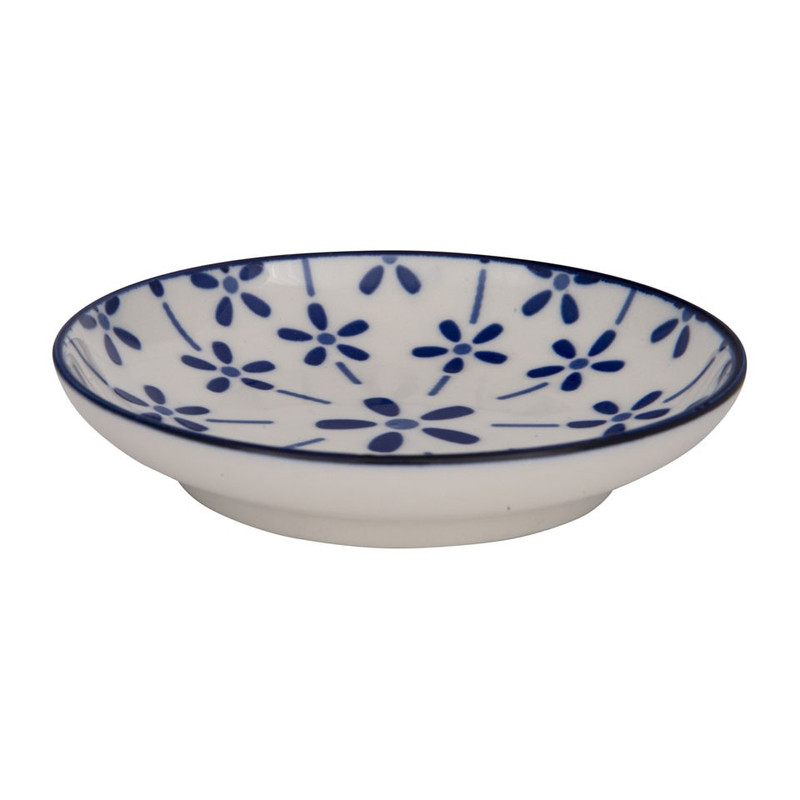 Sausschaal Mediterranean Blue - 10 cm - bloem 