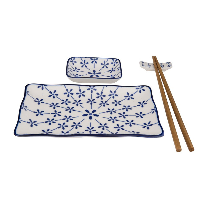 Sushisetje Mediterranean Blue - bloem