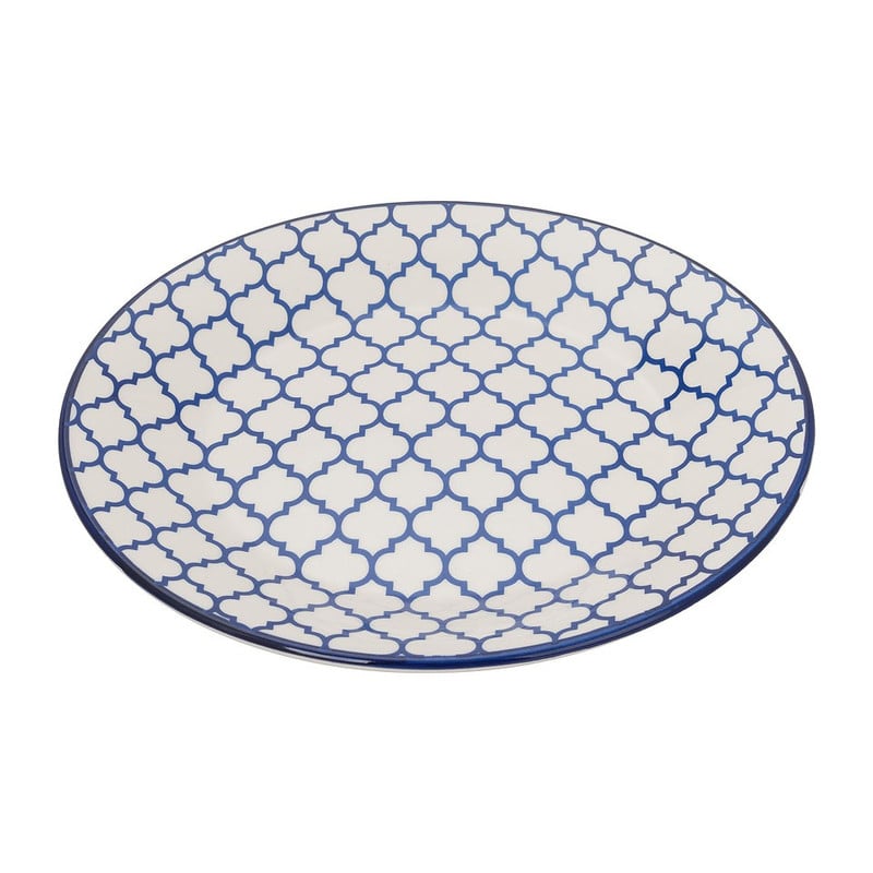 Dinerbord Mediterranean Blue - 24 cm - wolk