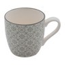 Mok Ikat blad - 20 cl - grijs