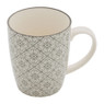 Mok Ikat blad - 40 cl - grijs