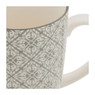 Mok Ikat blad - 40 cl - grijs