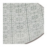 Ontbijtbord Ikat blad - 21 cm - grijs
