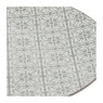 Dinerbord Ikat blad - 26 cm - grijs