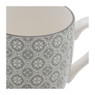 Mok Ikat bloem - 20 cl - grijs