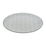 Ontbijtbord Ikat bloem - 21 cm - grijs