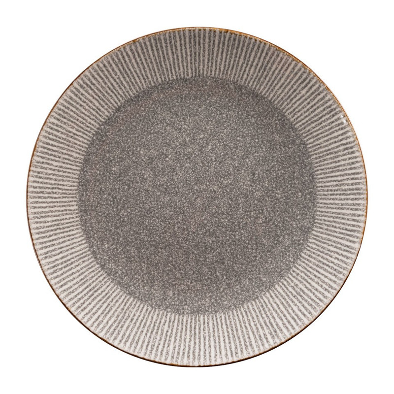 Dinerbord Bambi - 26 cm - lichtgrijs