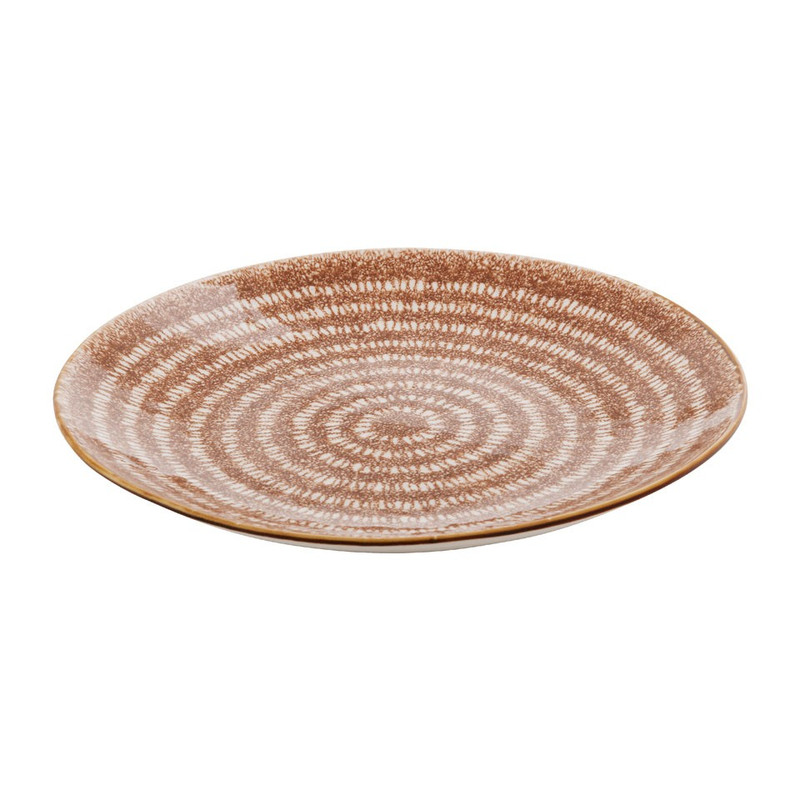 Ontbijtbord Bambi - 21 cm - bruin