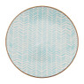 Ontbijtbord Yasmine - 21 cm - turquoise