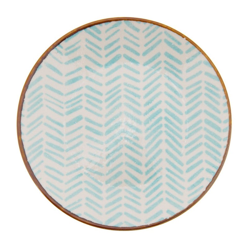 Gebaksbord Yasmine - 14.5 cm - turquoise