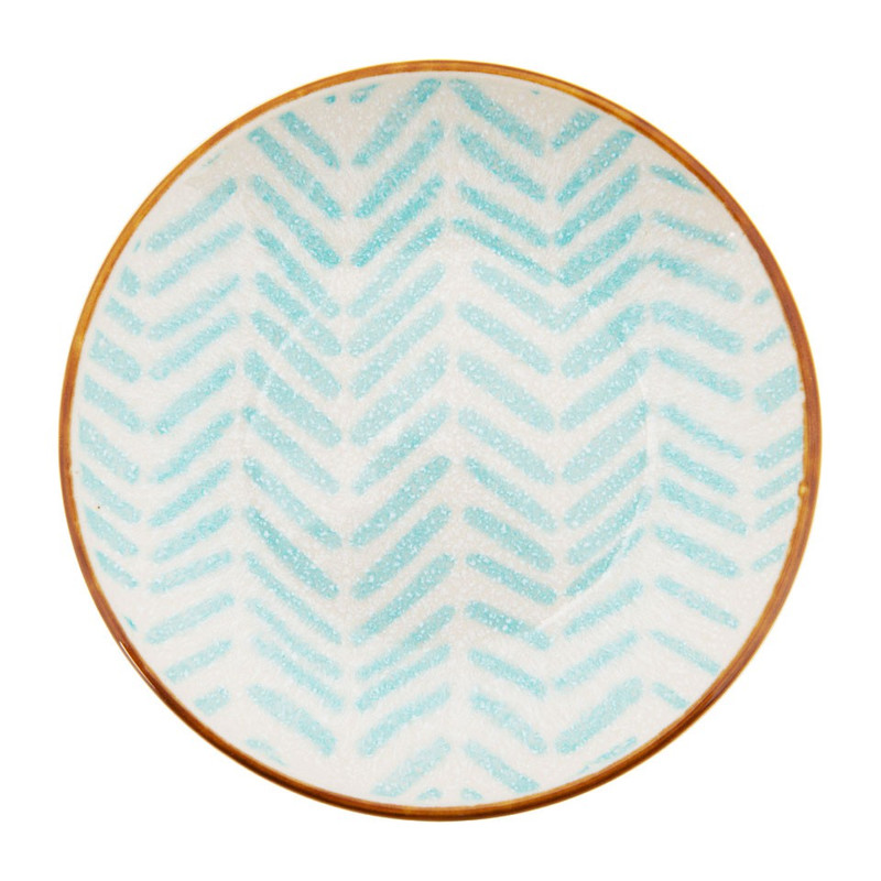 Petit four bordje Yasmine - 10 cm - turquoise
