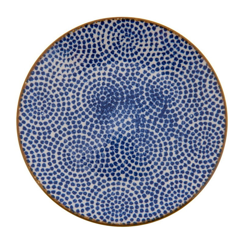 Gebaksbord Yasmine - 14.5 cm - blauw