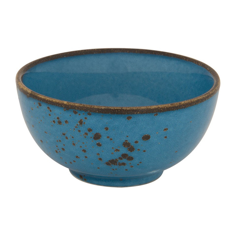 Kom colour glace - blauw - 11 cm