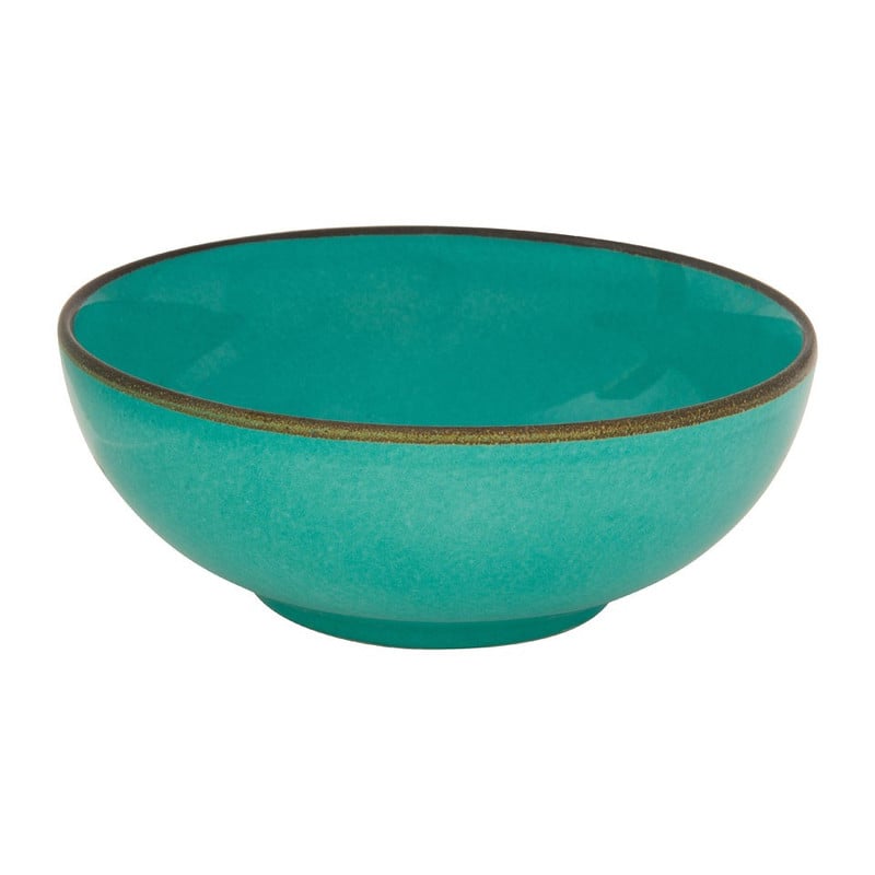Kom colour glace - turquoise - 16.5 cm