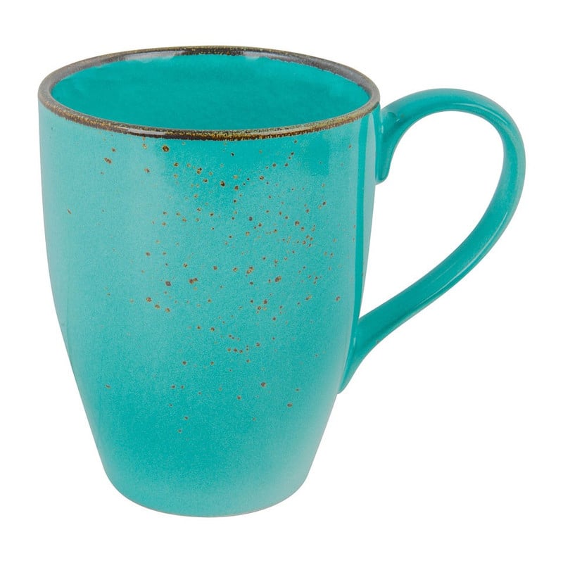 Mug colour glaze - 35 cl - turquoise