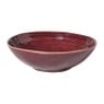 Diep bord Toscane - bordeauxrood - ø19x6 cm