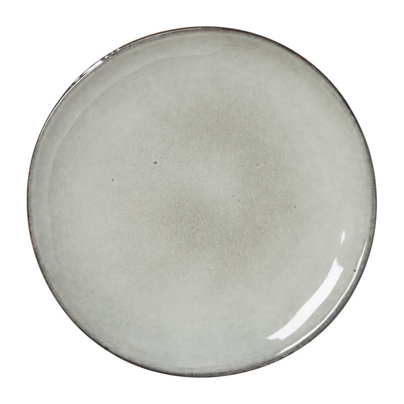 Ontbijtbord Toscane - grijs - ø20.5 cm 